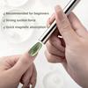 YIKOOLIN Super Long Double Head Nail Magnet Tool Pens Magnetic Cat Eye Gel Polish Nail Art Kit for DIY Salon Studio Or Home Use