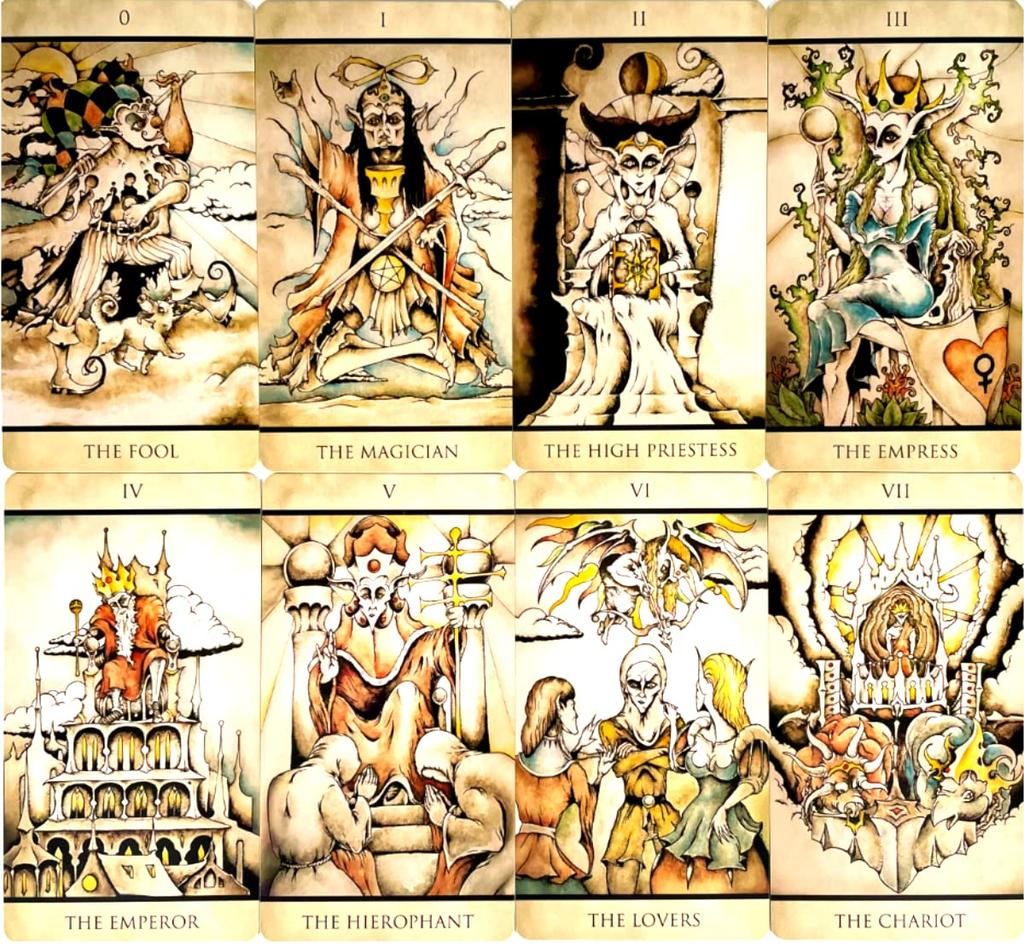 Tarot Nuages Tarot Tarot Fortune Japanese Instruction Manual Authentic Product I.I.J Cards, Telling, Included,