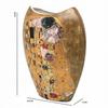 Porcelain Vase in a Gift Box, Impressive Klimt Kiss Collection