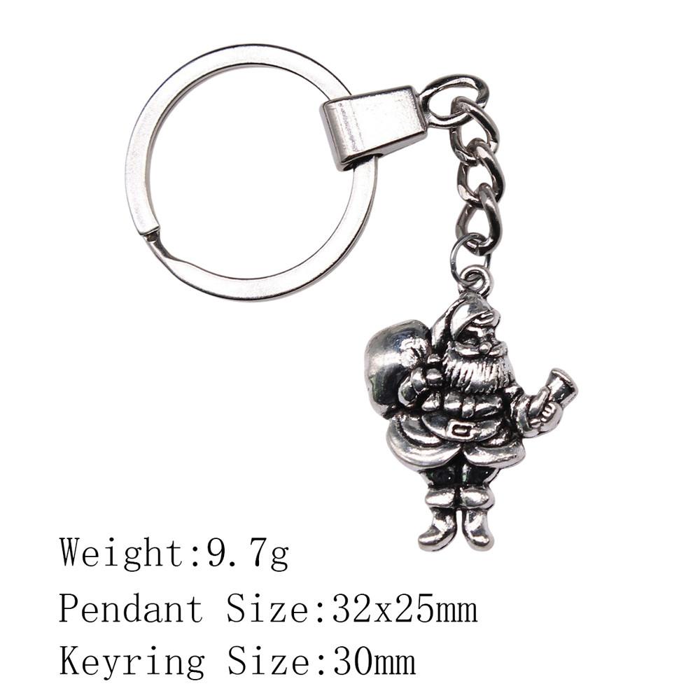 Подарки на день рождения Брелок для ключей от машины Брелки на Рождество Распродажа товаров Цепь Человек