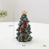 Christmas Resin Mini Christmas Tree Ornament Desktop Small Ornament Christmas Gift Christmas Decoration