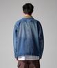 Dickies Utility Washed Denim Chore Jacket Medium Blue