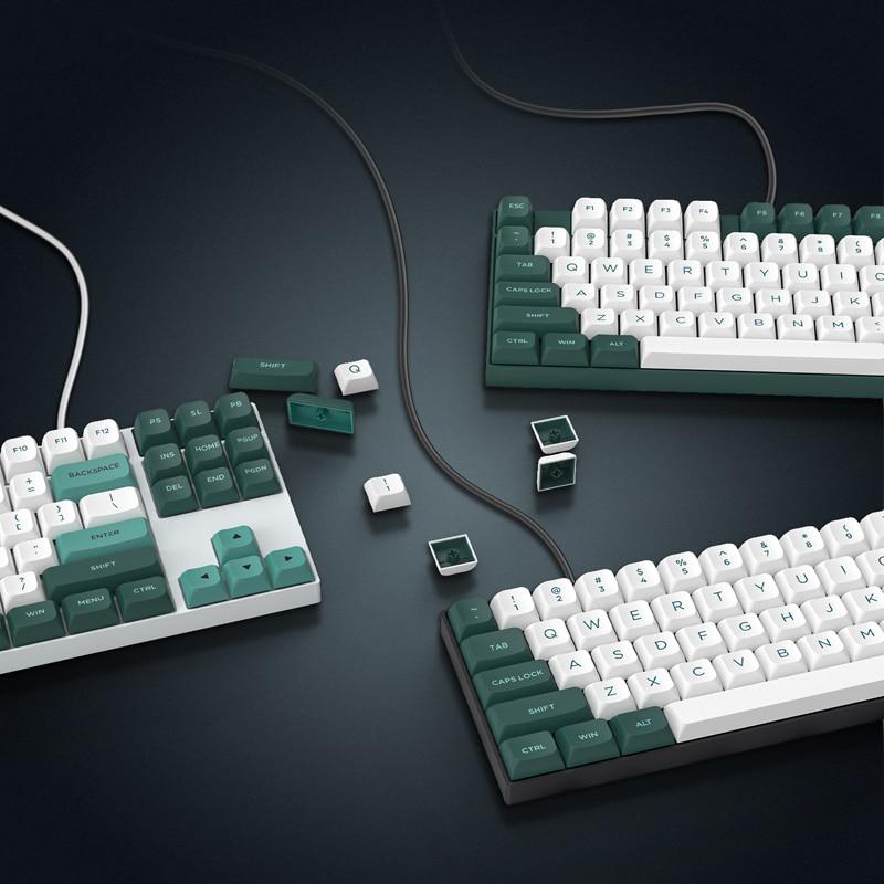 MD x Womier 189 Key PBT Double-shot XVX Profile Keycaps with Keycap Puller Mechanical Keyboard