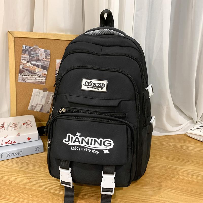 Детские школьные ранцы Ученики начальной школы Девочки Ученики средней школы Большая вместимость Грязеотталкивающий Рюкзак из двух частей