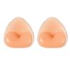 1 Pair Triangle Silicone Chest Patch Women's Push-up Self-adhesive Chest Pad Invisible Thickened Sponge Pad Swimwear Bikini Unde