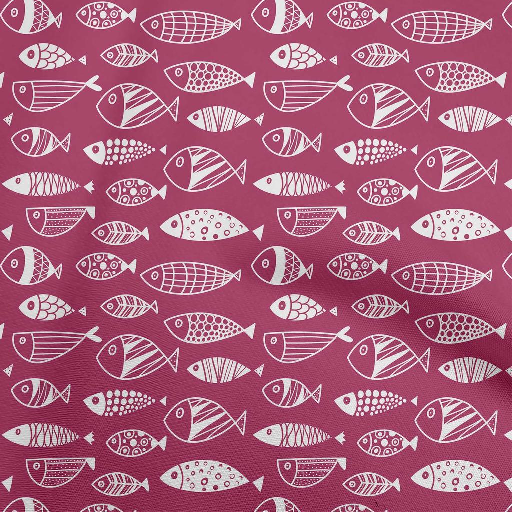 oneOone Cotton Flex Dark Blue Fabric Asian Block Fabric For Sewing Printed Craft Fabric By The Yard 40 Inch