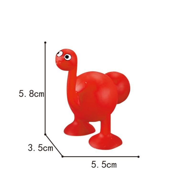 Suction Toy, Bath Toy, Montessori Toy, Bath Toy From 3 4 5 6 7 8 Years, Stress Relief Silicone Suction Cup Toy for Baby Children Boys and Girls