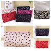 Heart Pattern Makeup Bag Fashion Design Zippered Toiletry Storage Bag  Household