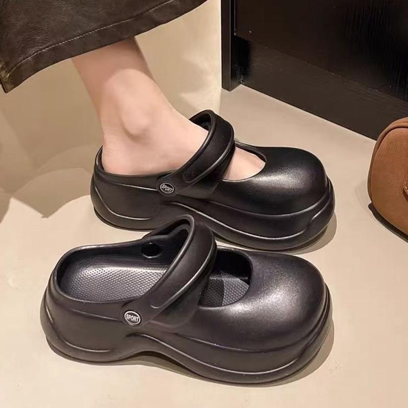 Fashion Smile Women's Sandals EVA Slippers Beach Shoes New Summer Thick-soled Slippers Soft Comfortable Home Non-slip And Wear-resistant