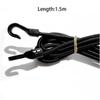 Hook 1m/1.5m/2m Camping Motorcycles Bungee Cord Luggage Rope Car Luggage Strap Bikes Rope Tie