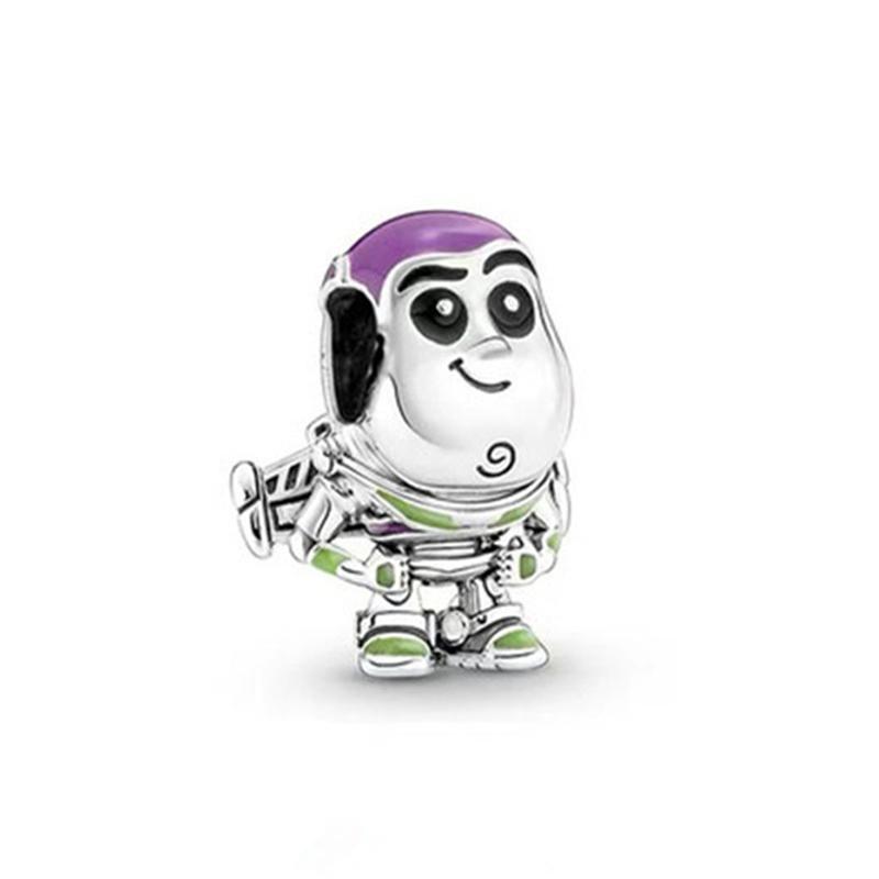 Шарм S Медный Подвеска Wall-E Шармы Бусины Подходят для Оригинального Браслета DIY Подарок на День Рождения Ювелирные Изделия