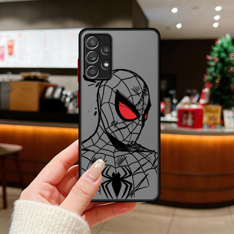 Чехол для телефона Marvel Deadpool Ironman для Samsung Galaxy A54 A16 A15 A56 A55 A17 A52 A35 A34 A36 A14 A23 A52S A72 A53 A73 A33
