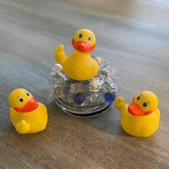 Средний палец, желтая утка, украшение, милая забавная пластиковая утка, фигурка животного, статуя, скульптура, украшение для настольной приборной панели, подарок на день рождения для детей и взрослых