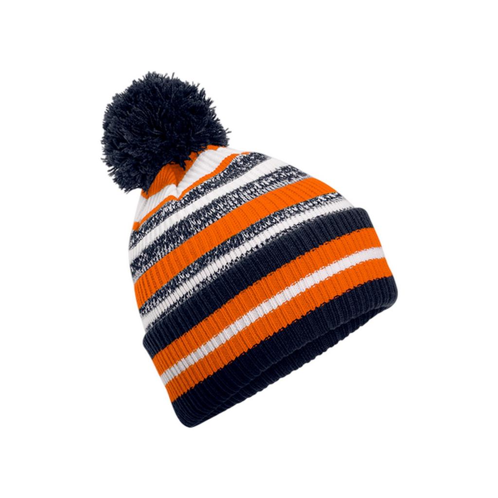 Multi-Sport Fan Striped Beanie