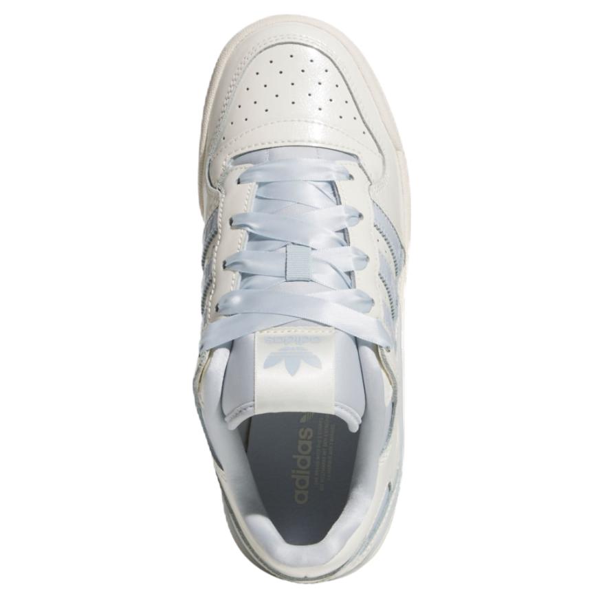 Форум Женские Adidas Originals Низкие Cl 'Off White Halo Blue Patent' Женские JR0498