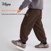 Disney Kids' Fleece-Lined Corduroy Joggers with Mickey Embroidery