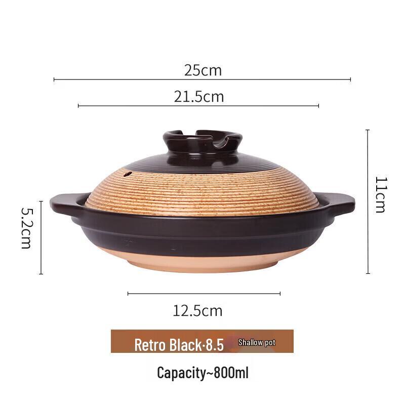 ZISIZ Retro Ceramic Clay Pot