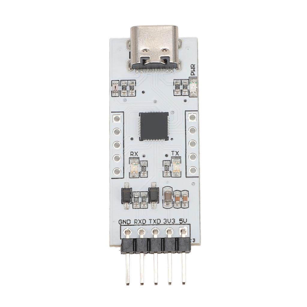 USB To TTL Serial Module PCB 300bps To 1Mbps Type C To Uart Module with Light Indicator