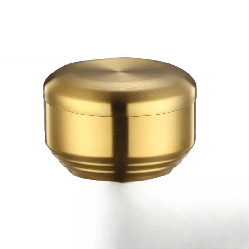 ZISIZ 304 Stainless Steel Double-Layer Lidded Serving Bowl