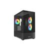 Корпус ПК Sharkoon MK6 RGB Белый Micro-ATX Закаленное стекло и 3 вентилятора PWM ARGB