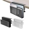Adjustable Desk Side Storage Rack Desk Mount Table Sides Laptop Holder  Workspace