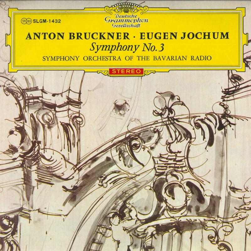 LP Record EUGEN JOCHUM, SYMPHONY ORCHESTRA OF - Bruckner: Symphony No. 3 In D Minor SLGM1432 DEUTSCHE GRAMMO Japan Classical Used