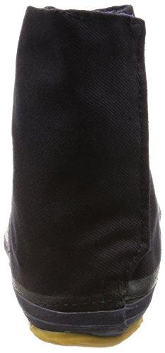 Moonstar Tabi Work Shoes for Men and Women, Practical and Lightweight, 5-Piece Tabi A, Black, Size 26.0 Cm, 2E