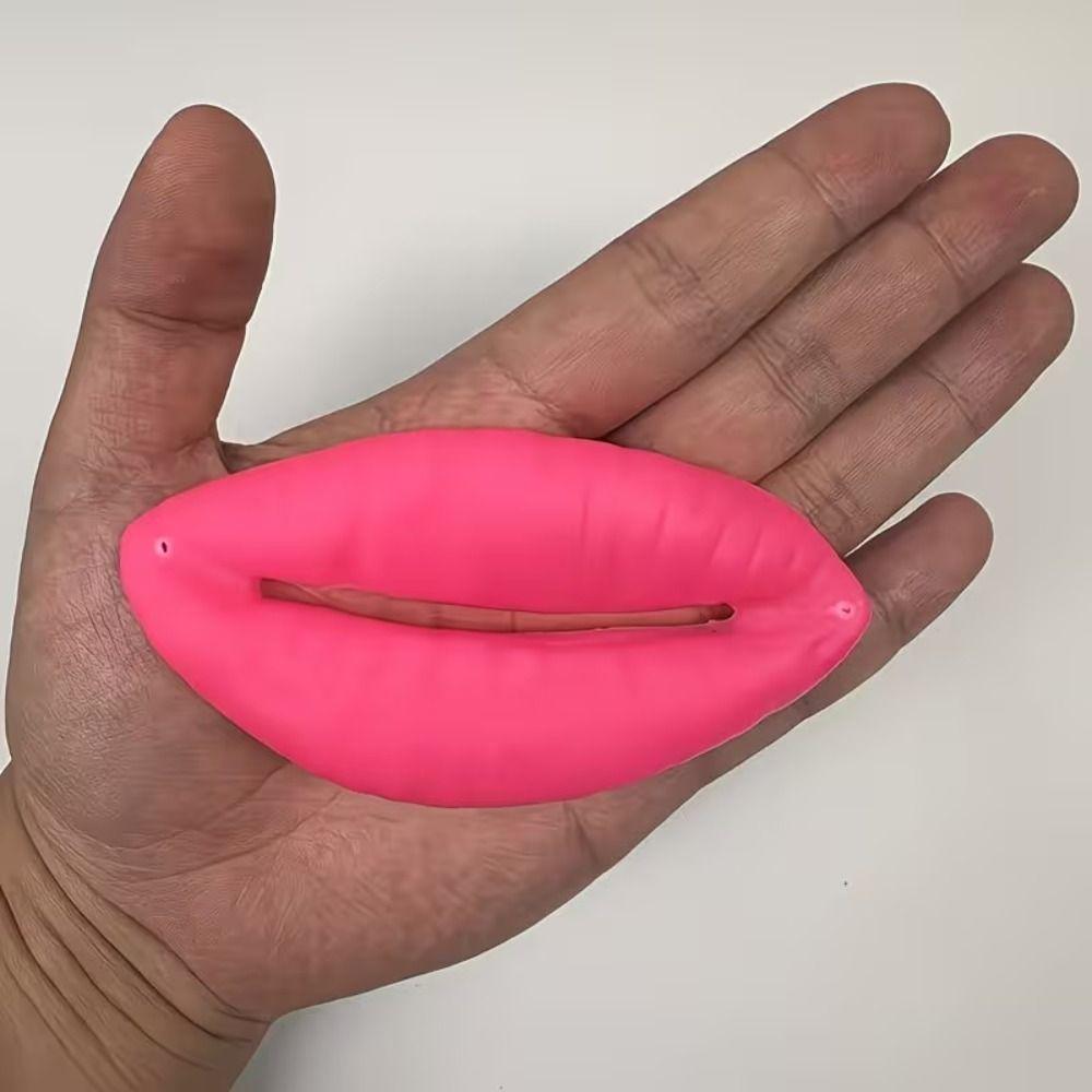 Thick Big Mouth Lips Props Prank Items Sausage Mouth Decor Bachelorette Parties