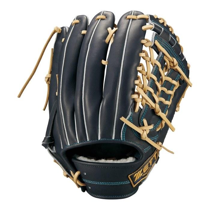 ZETT NeoStatus Hard Baseball Glove Utility Right Hand Throw Night Black x Pastel Brown Size 6 BPGB12680N