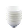 Tingbai Pure White Bone China Bowls
