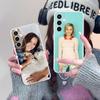Чехол для мобильного телефона Oana Gergory для Samsung Galaxy S25 S24 S23 S22 S21Plus FE Ультрапрозрачный Цветной Чехол Роскошный Красивый