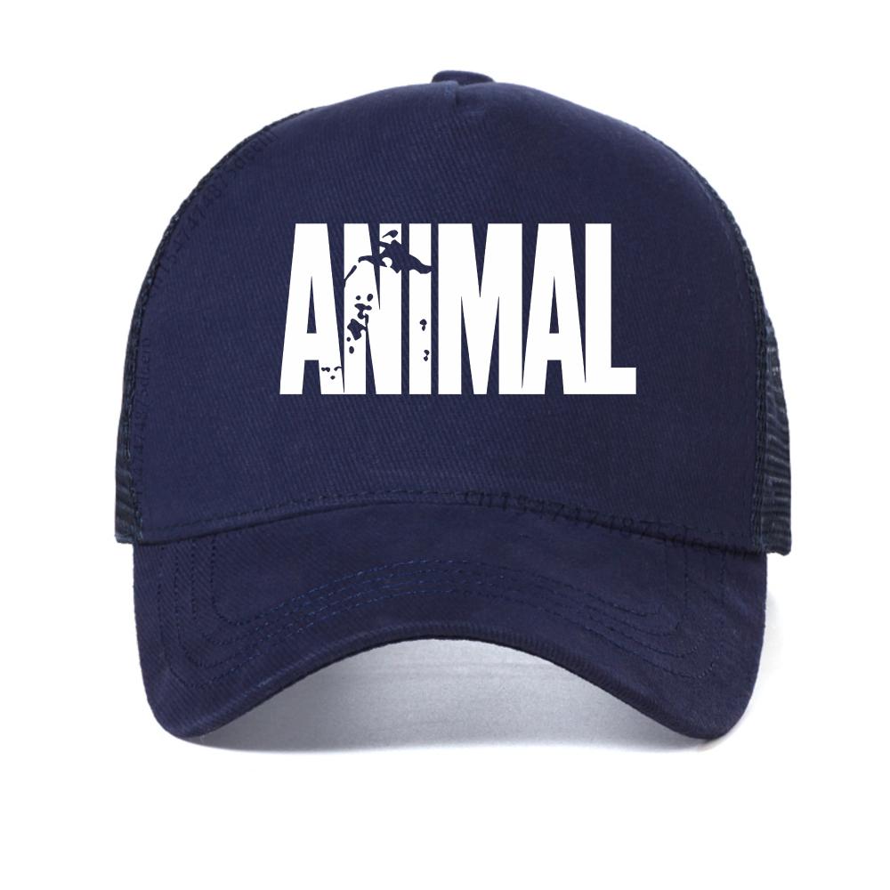 Кепка с принтом букв ANIMAL мужская летняя спортивная кепка модная женская сетчатая дышащая кепка от солнца для улицы повседневная крутая Тракер