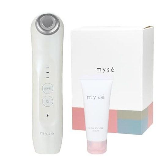 Yaman Лицевой прибор Mize Glow Clear Booster Проникновение Увлажнение Гидратация RF EMS Жемчужный Белый MS77WAM Наклейка