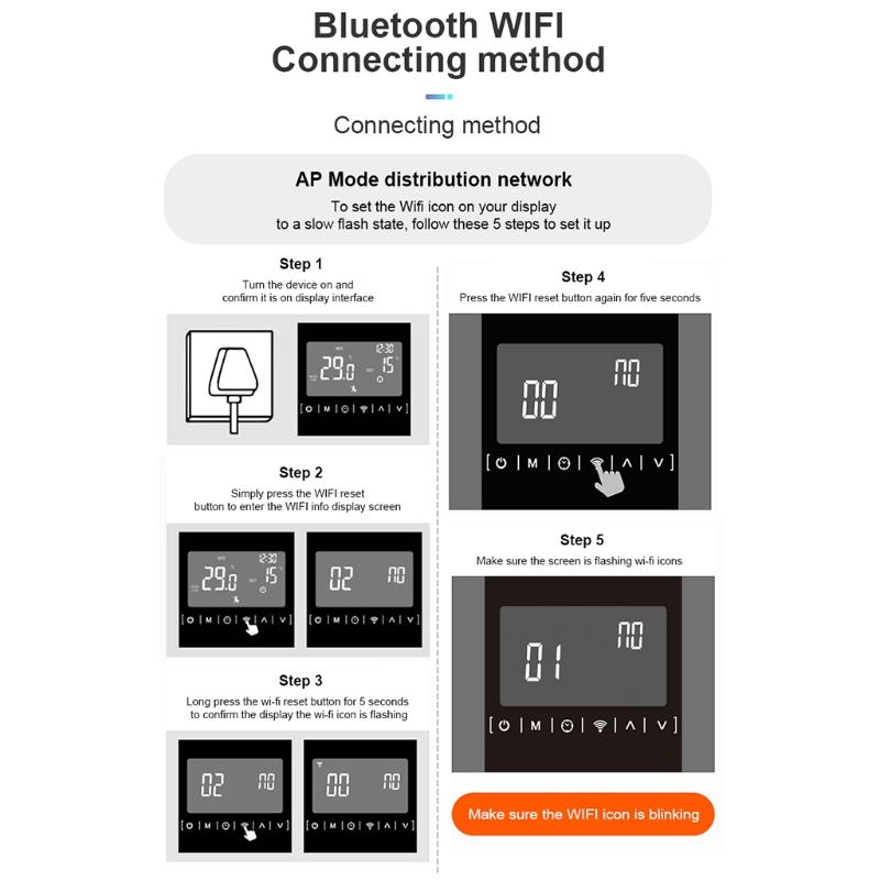 Умный Wi-Fi термостат Tuya для подогрева пола, радиатора, горячего водоснабжения, цифровой контроллер, программируемый термостат