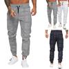 Мужские повседневные спортивные брюки с принтом, дышащие свободные брюки для бега, йоги