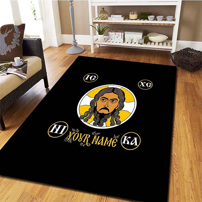 Arabian Identity Custom Name Carpet Rug For Living Room Bedroom Home Sofa Decoration Kids Play Nonslip Floor Mat