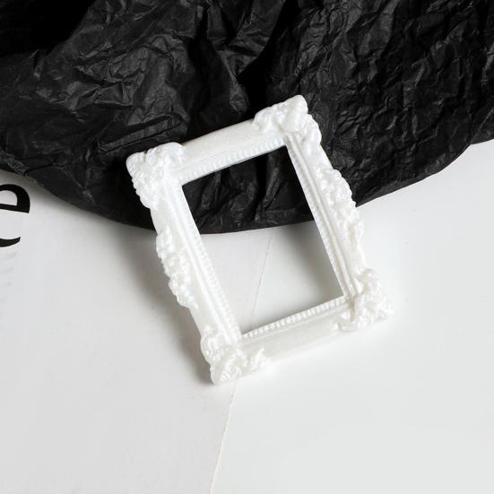 Барокко Мини Рамка для Фото Ретро Маленькая Рамка для Фото Винтаж Крошечная Рамка для Фото Аксессуары для DIY Украшений Чехлов для Телефонов Магнитов на Холодильник Поделки