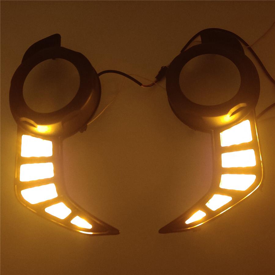 DRL Fog Lights For Toyota 4Runner 2014-2022