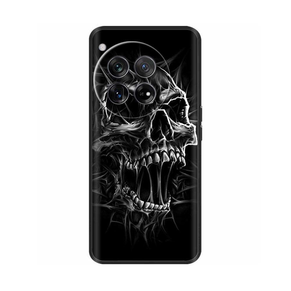 For OnePlus 12 Case Marble TPU Silicone Soft Phone Cases Cover For OnePlus 12 5G CPH2581 6.82" OneMore 12 Colorful Painted Capa