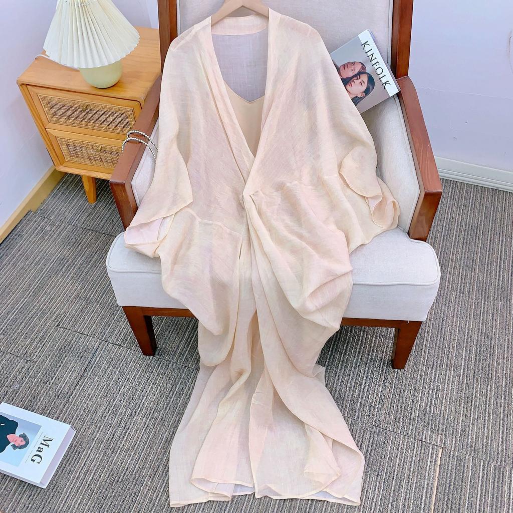 Асимметричный дизайн нового китайского платья