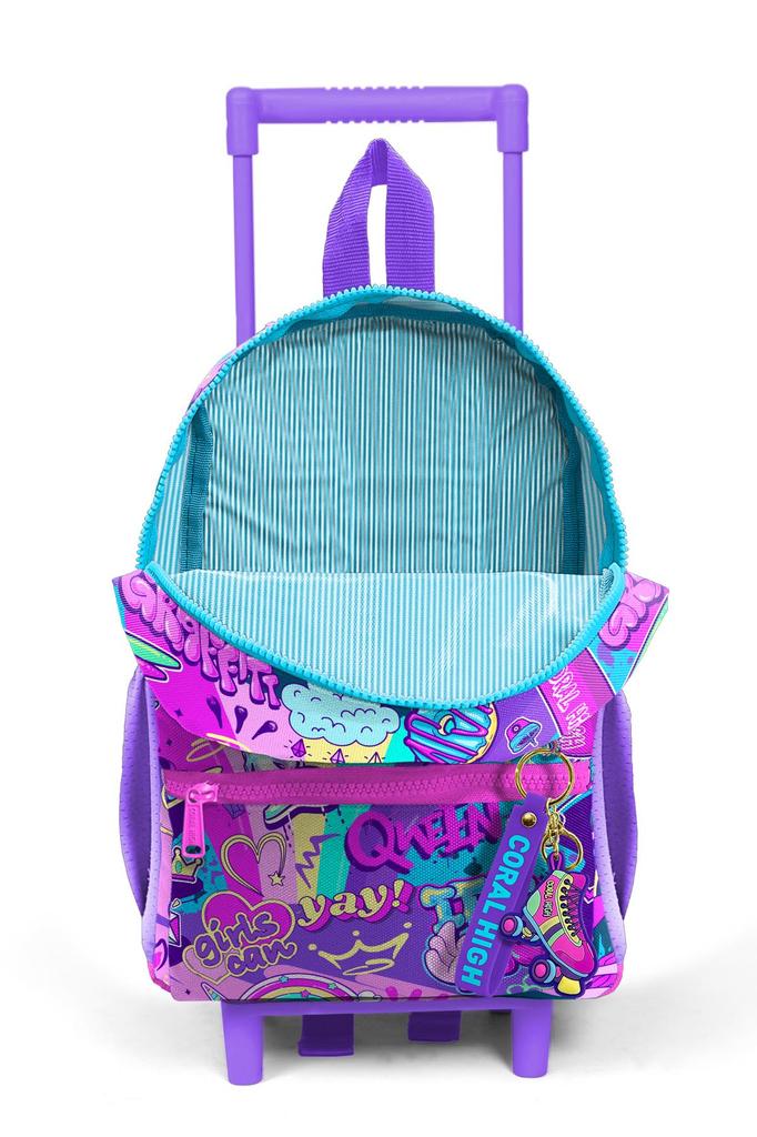 Рюкзак Minik Yuva Squeegee с рисунком граффити и двумя отделениями 24060