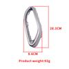 For Mercedes Benz W205 W213 W253 W177 W238 tail throat electroplating decorative frame exhaust pipe cover