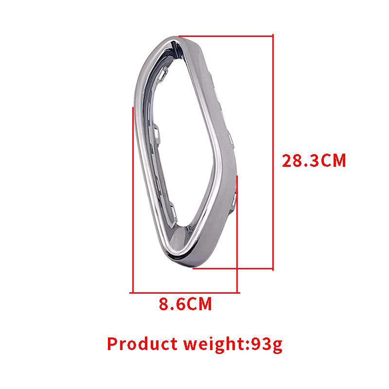 For Mercedes Benz W205 W213 W253 W177 W238 tail throat electroplating decorative frame exhaust pipe cover