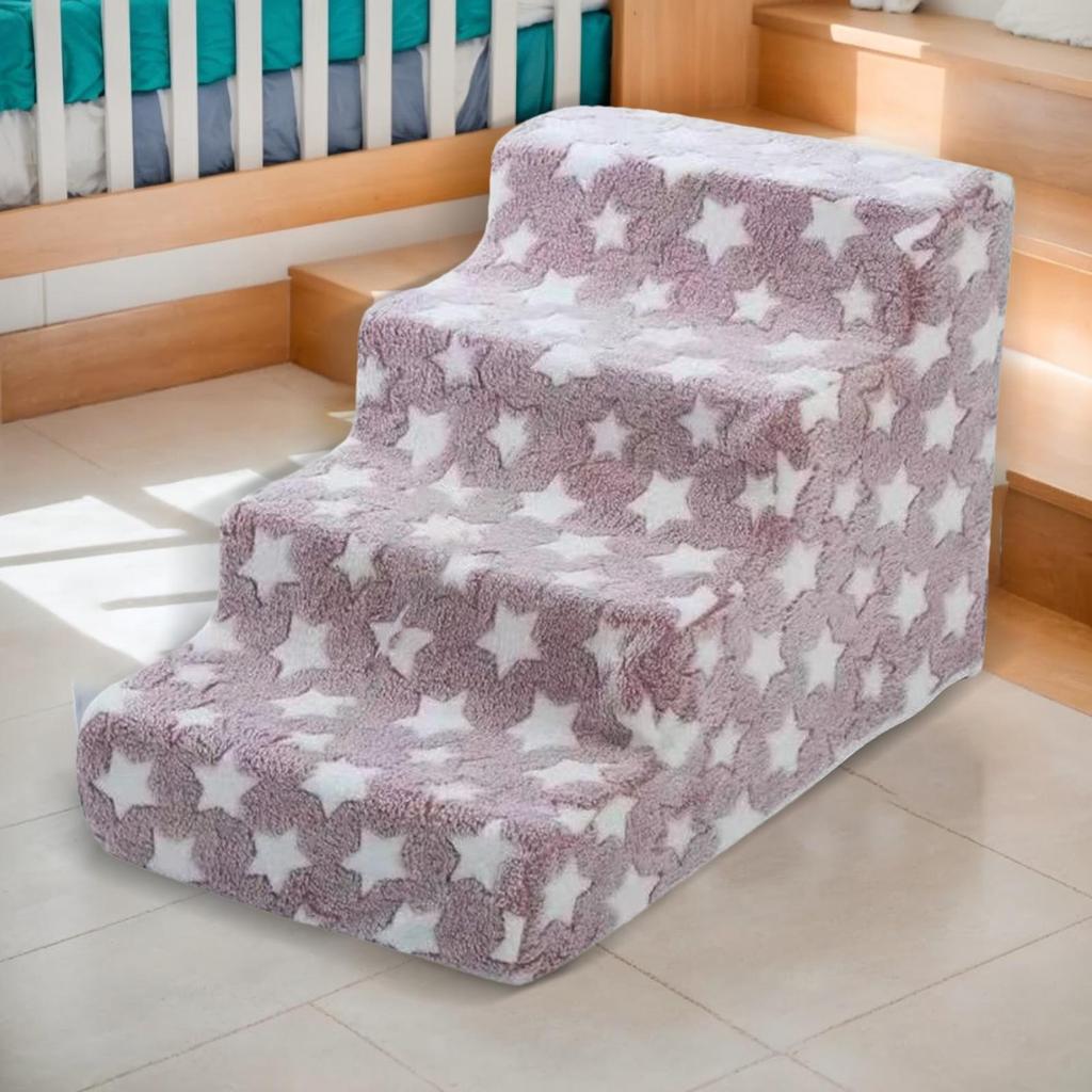 Лестница для питомца Кошачьи ступеньки Для автомобиля Съемная Домашняя Рампа для котят Для щенков Кошек Гостиная Спальня Кабинет Подоконник Диван Кровать