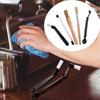Plastic Coffee Brush Set Wooden Handle Grinder Cleaning Brush Espresso Brush Kit  Cleaning Tools