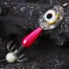 For Nighttime Fishing 2Pcs Squid Jigs with LED Lights for Cuttlefish Use
