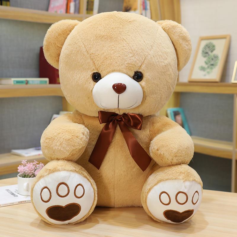 Amazing Patch Bear Soft Plush Toys Stuffed Animal Teddy Bear Doll Birthday Christmas Gift Kids Brinquedos Baby Toy