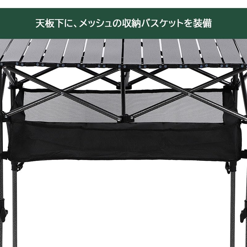 Outdoor Picnic Outdoor Roll Camping Load Capacity Easy To Storage Bag Fishing Table, Table, Foldable, Extendable, Table, Table, Lightweight, 50kg,