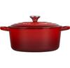 Cast Iron Roaster Le Creuset Signature Round 22 Cm Cherry Red 3.3 L (21177220602430)