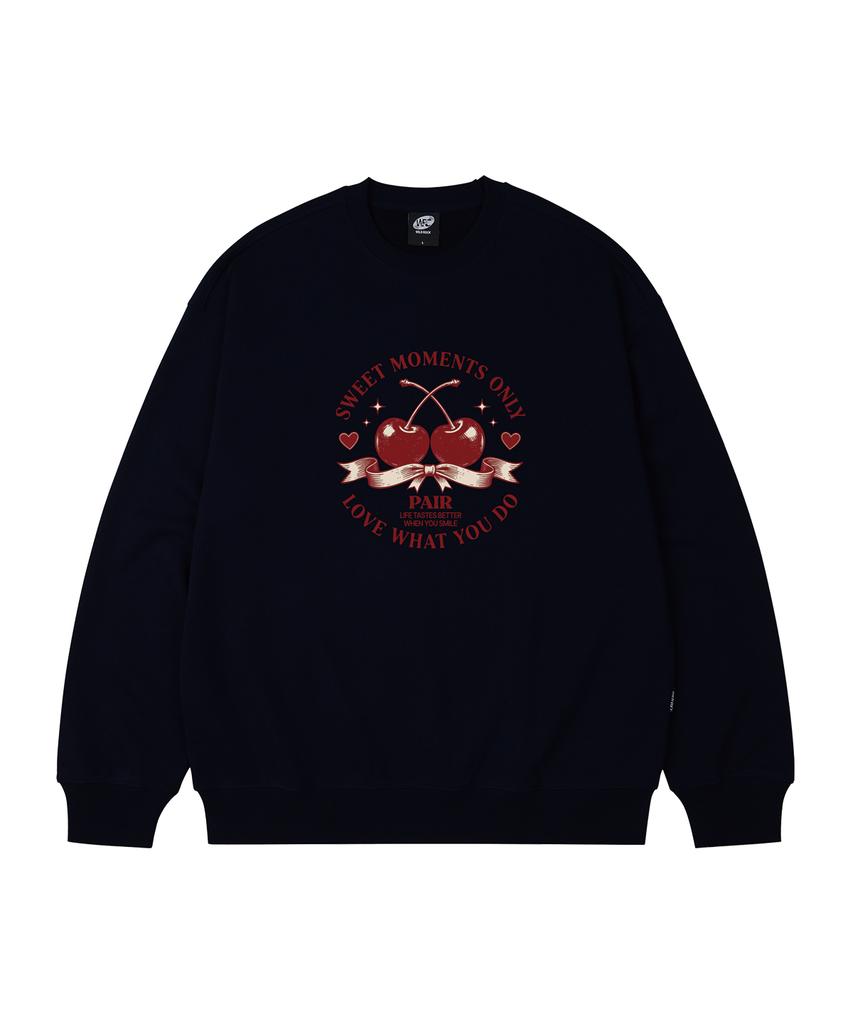 WILDROCK Cherry Pear Oversized Sweatshirt_9 Col (B Type)
